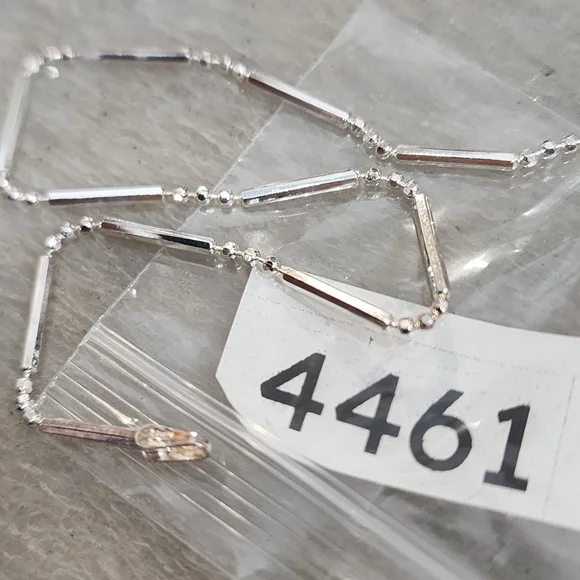 8" 925 Italy Sterling Bracelet - Picture 2 of 16